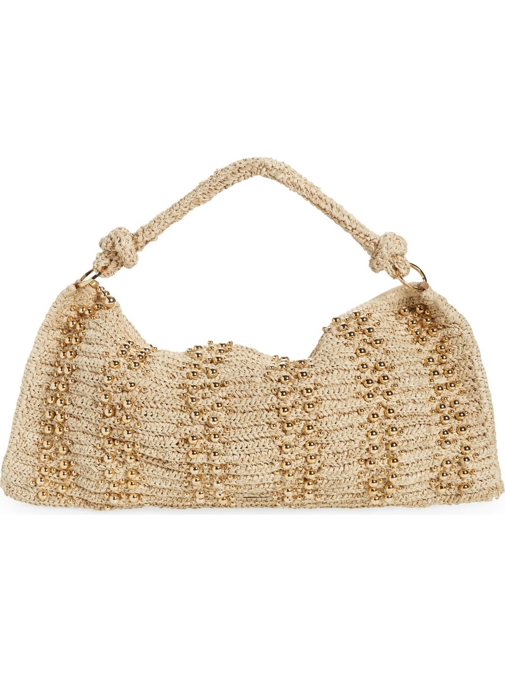 Cult Gaia Hera raffia shoulder bag